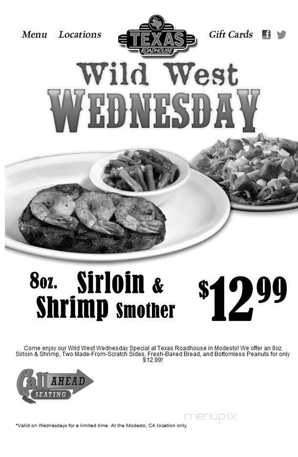 Automatisierung Tür zweite texas roadhouse wild west wednesday Ich habe