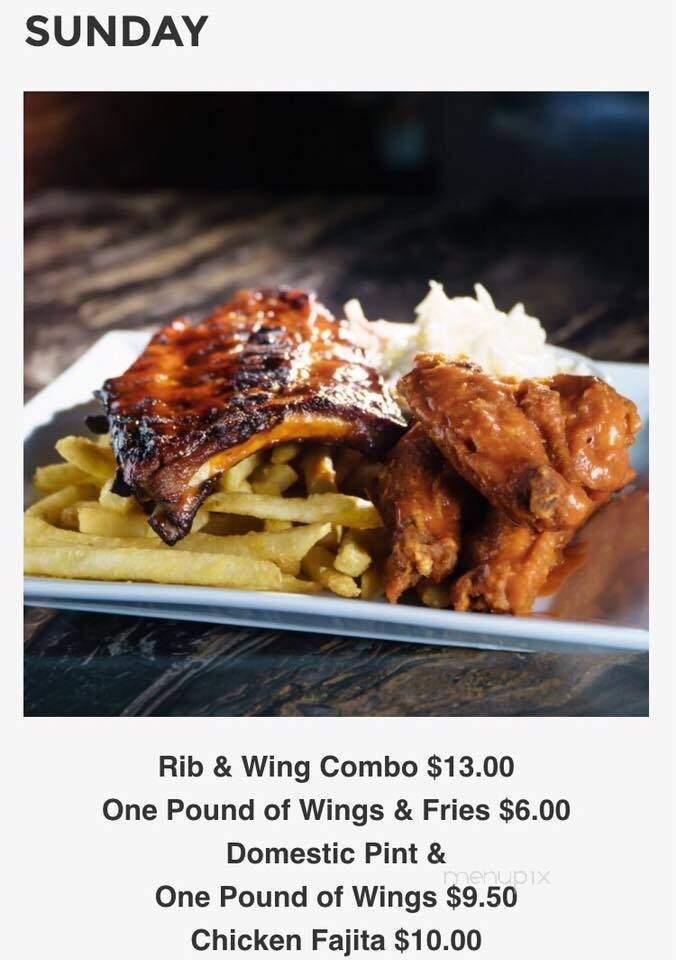 A Stones Throw Pub & Grill - Bowmanville, ON menu_pic