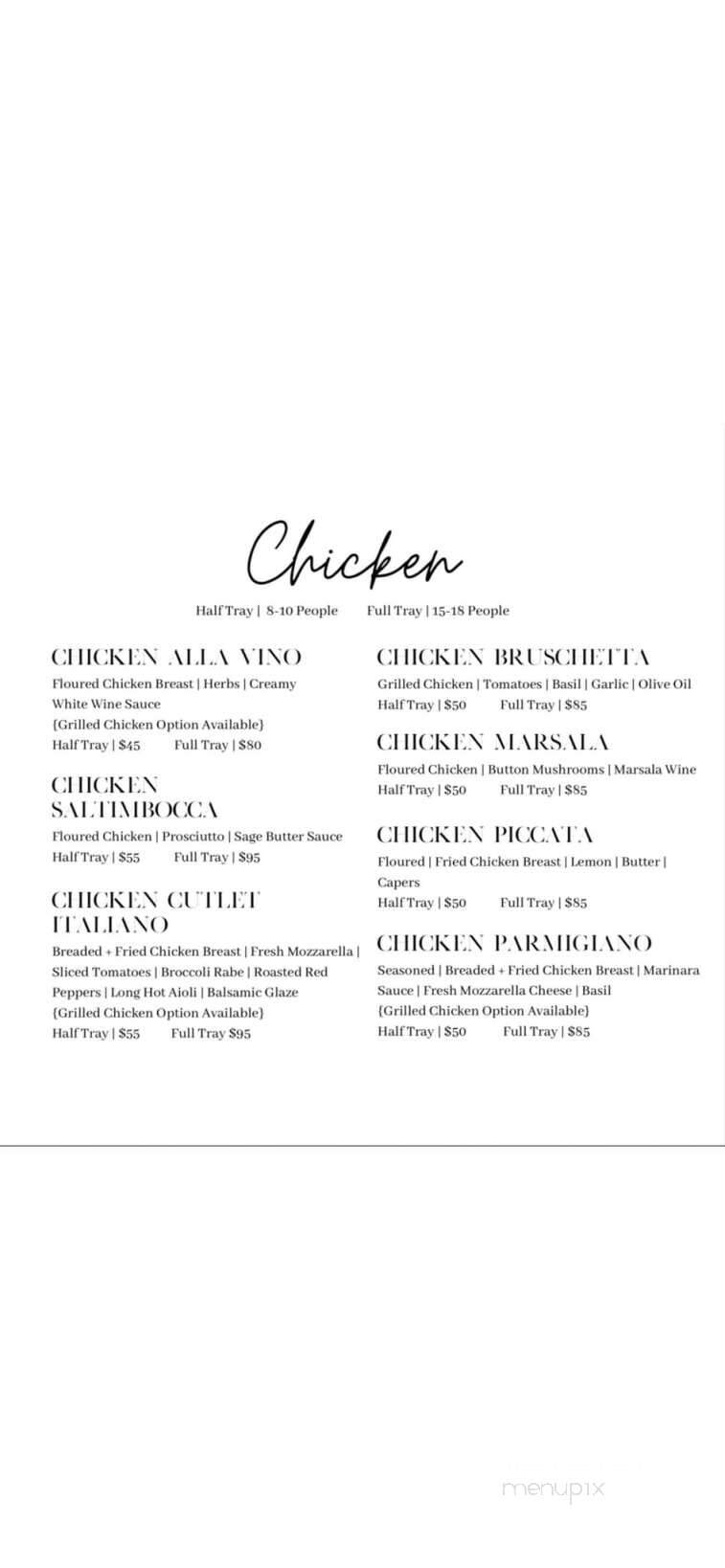 Giacomo's Italian Market - Quakertown, PA menu_pic