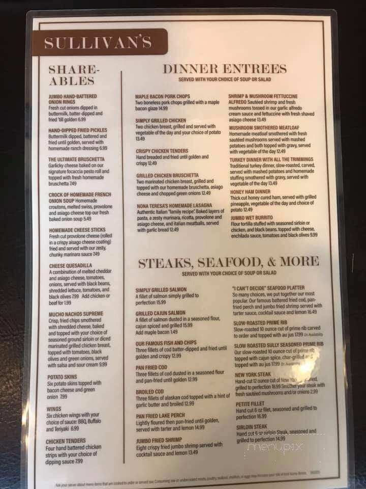 Sullivan's Food & Spirits - Saginaw, MI