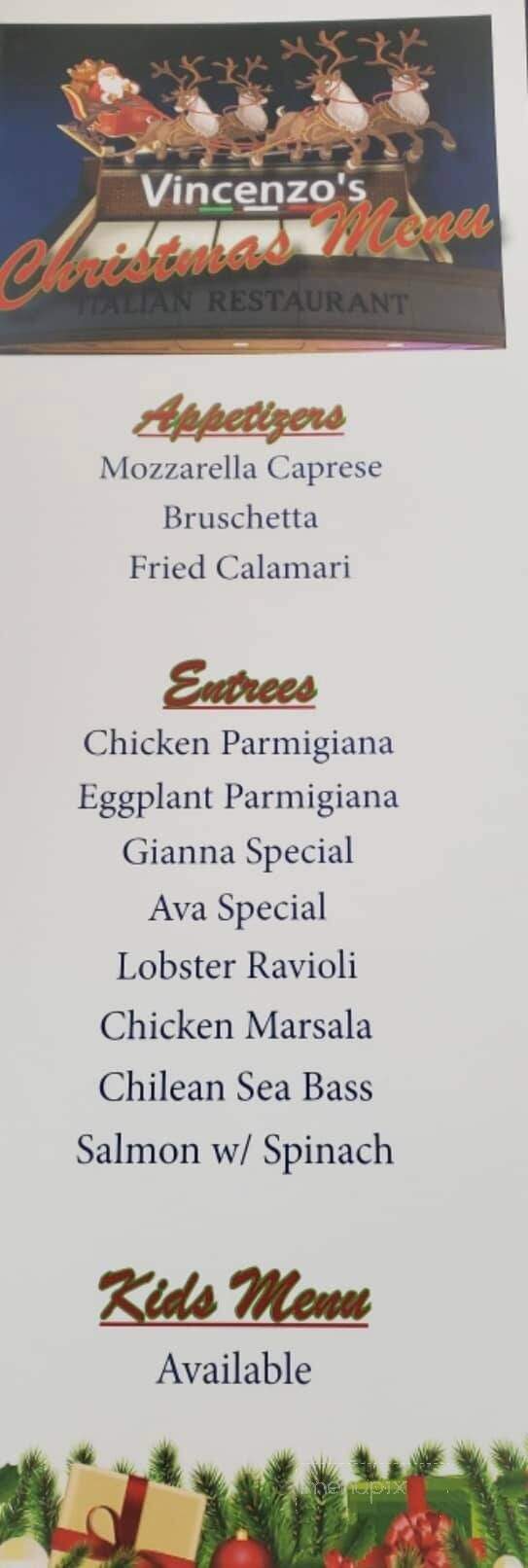 Vincenzo's Pizzeria & Gelato - Dover, DE menu_pic