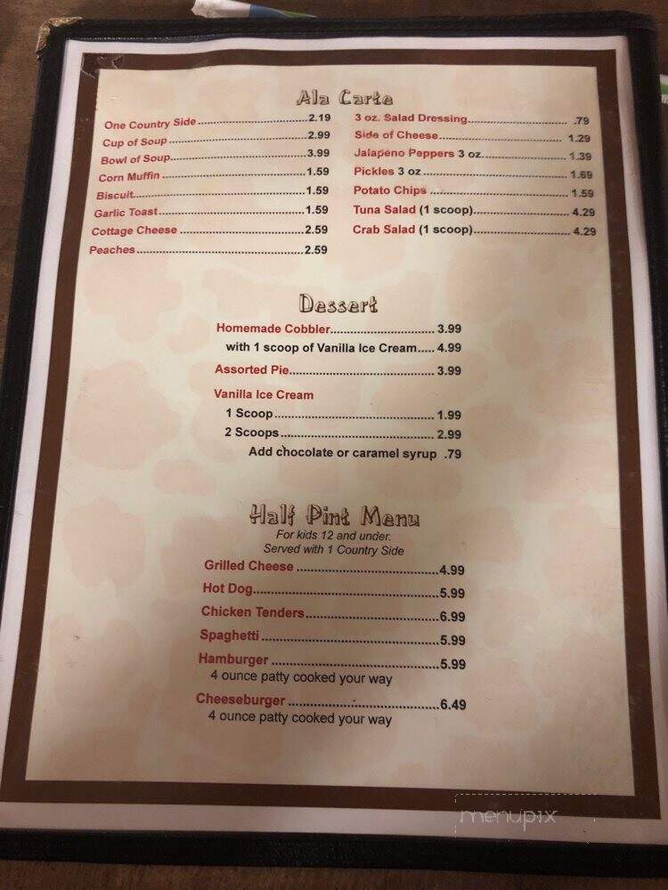 Mason Jar - Dona Vista, FL menu_pic