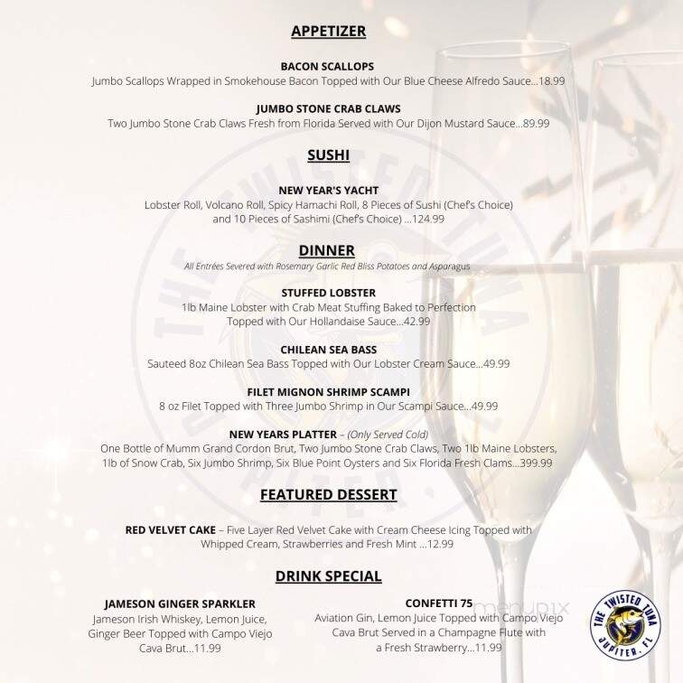 The Twisted Tuna - Jupiter, FL menu_pic