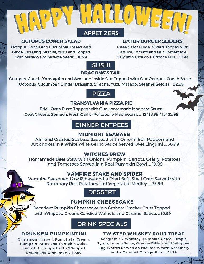 The Twisted Tuna - Jupiter, FL menu_pic