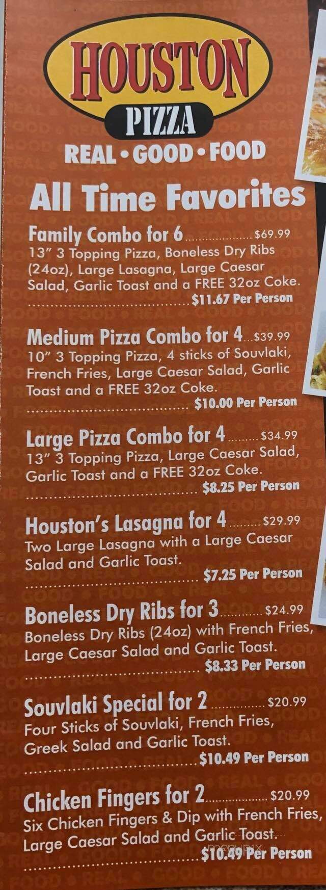 Houston Pizza - Fort Qu'Appelle, SK