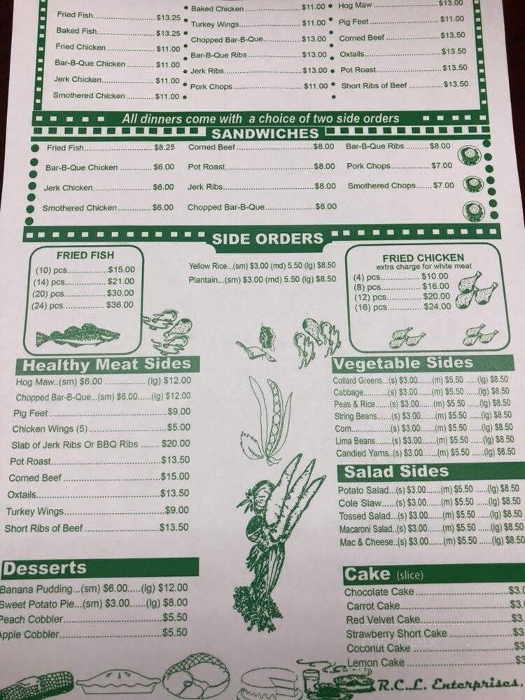 Rockaway Fish House - South Ozone Park, NY menu_pic