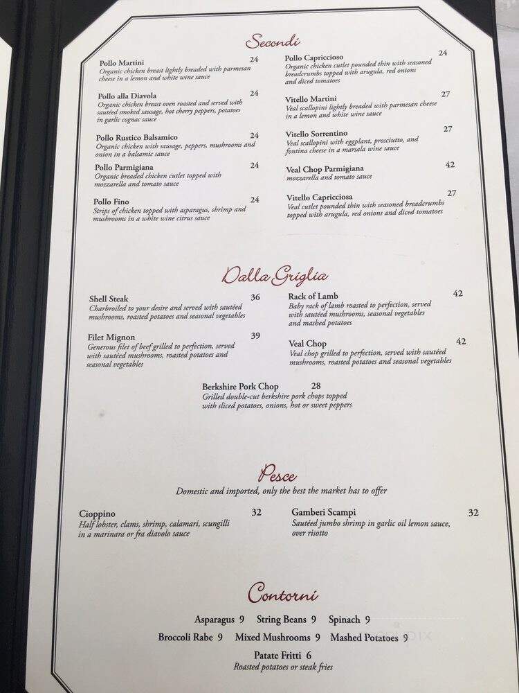 Sergio's Sawpit - Port Chester, NY menu_pic
