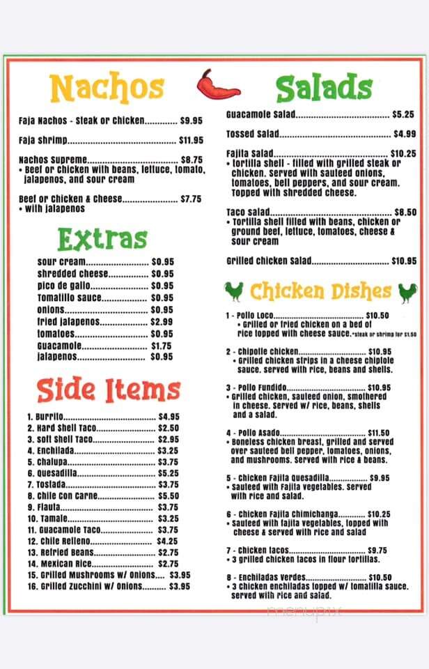 The Burritos Corner Mexican Grill - Dadeville, AL