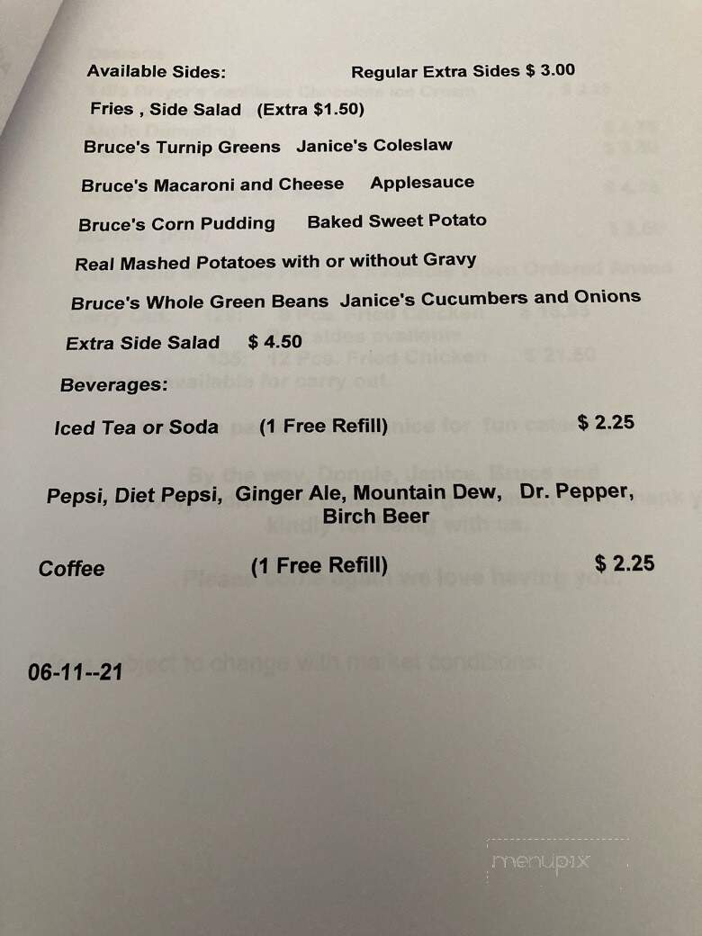 Barbely's - Newark, MD menu_pic