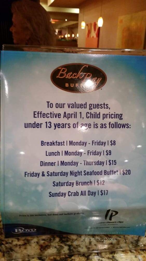 Back Bay Buffet at IP Casino - Biloxi, MS