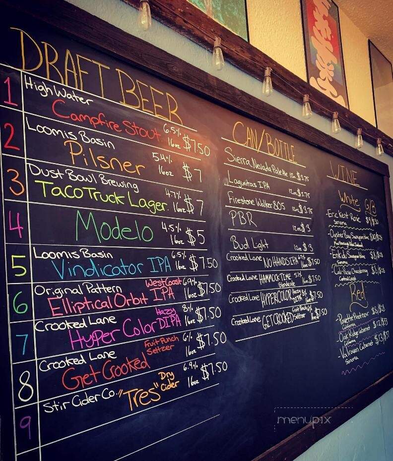 Pizzeria Luba - Auburn, CA menu_pic