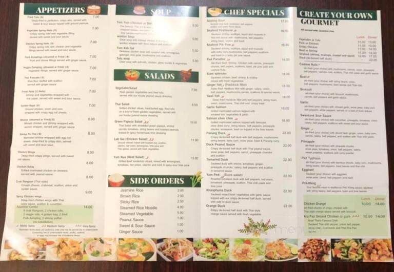 Khaophums ll - Exeter, NH menu_pic