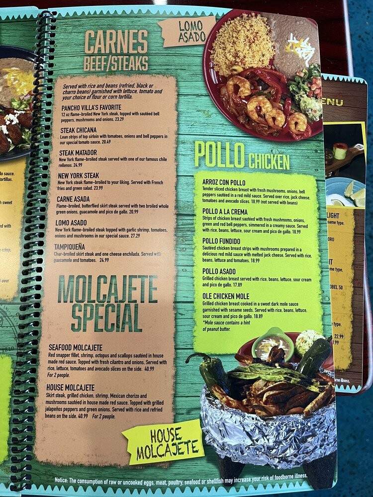 Torito Mexican Restaurant - North Haven, CT menu_pic