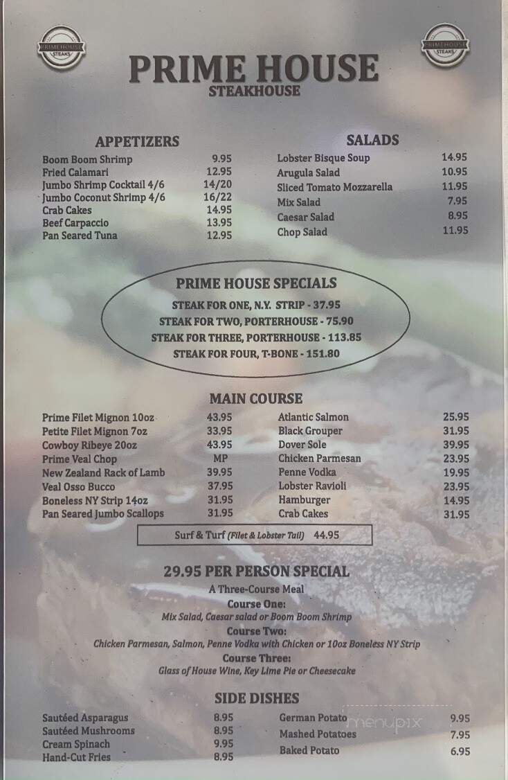 Prime House Steak and Seafood - Bonita Springs, FL