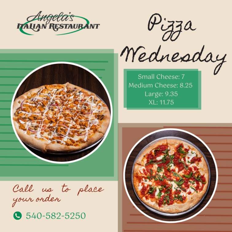 Angela's Italian Restaurant - Spotsylvania, VA menu_pic