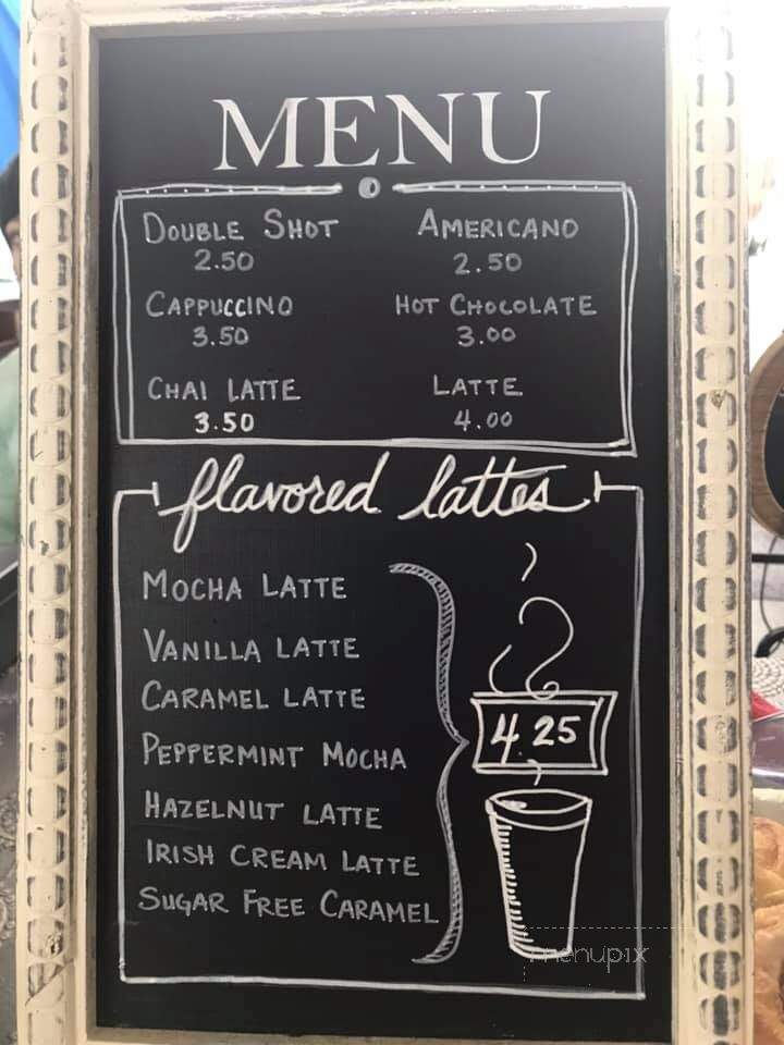 Sugar & Bean Cafe - Bridgewater, VA menu_pic
