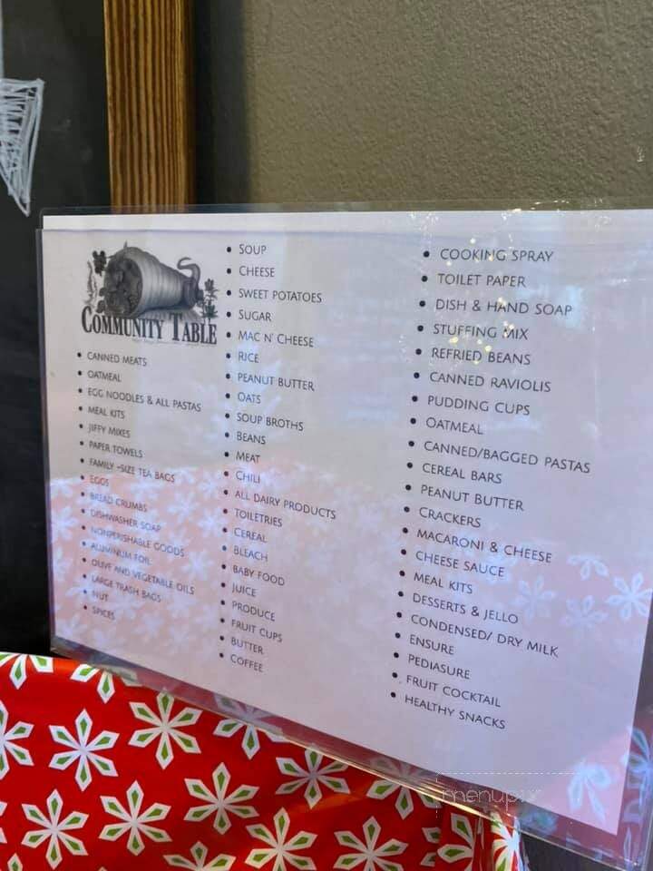 Creekside Oyster House and Grill - Sylva, NC menu_pic