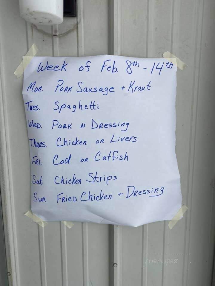 Dave & Joyce's Country Kitchen - Red Bud, IL menu_pic