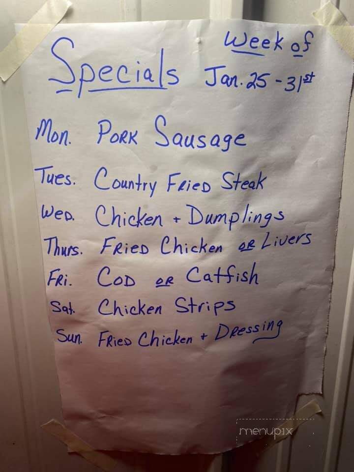Dave & Joyce's Country Kitchen - Red Bud, IL menu_pic