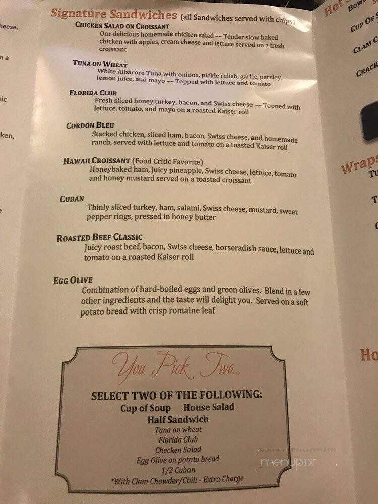 Taste Of Florida At Lang's - Haines City, FL menu_pic