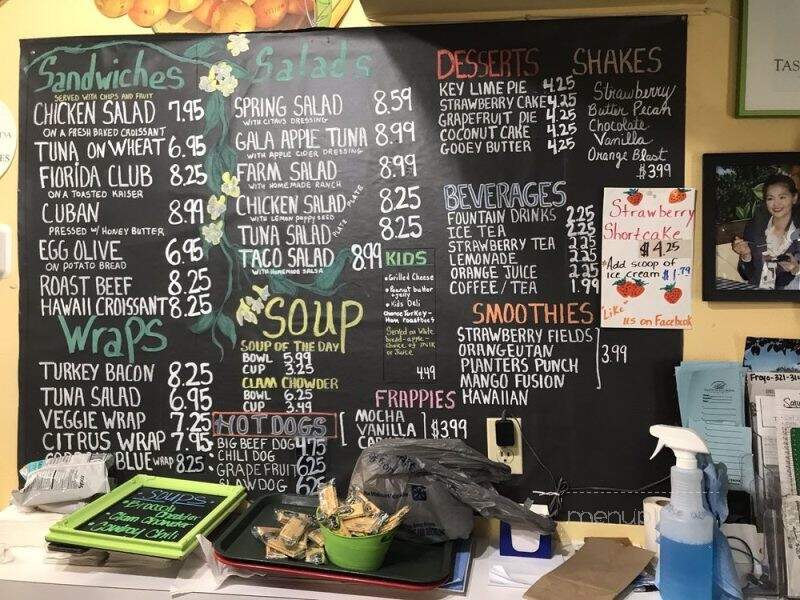 Menu of Taste Of Florida At Lang's in Haines City, FL 33844