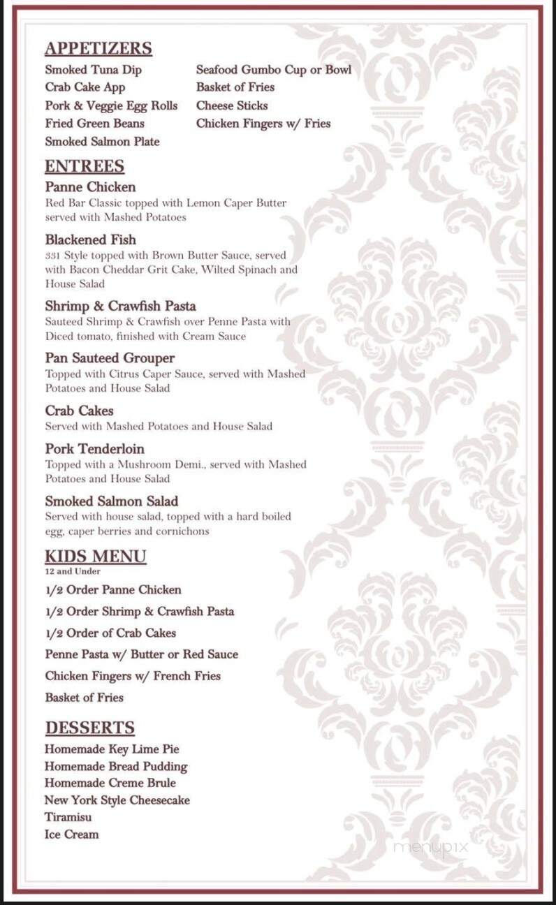 Louis Louis - Santa Rosa Beach, FL menu_pic