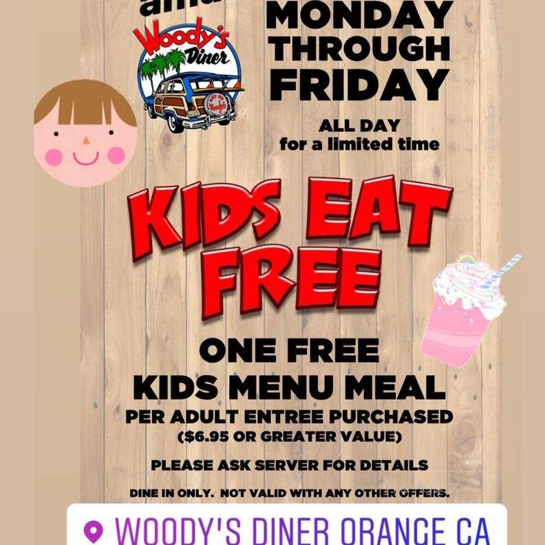 Woody's Diner - Yorba Linda, CA menu_pic