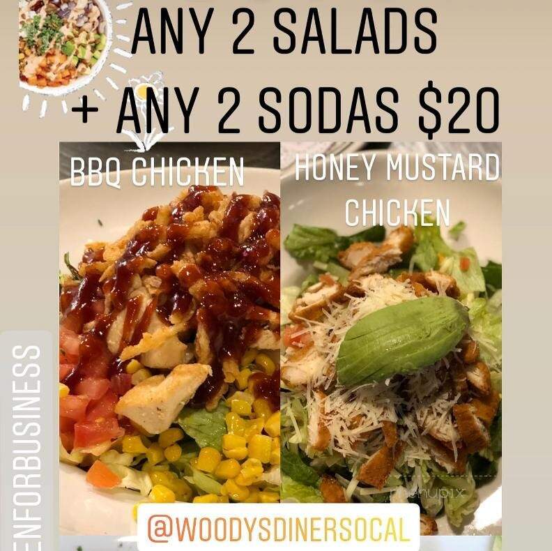 Woody's Diner - Yorba Linda, CA menu_pic