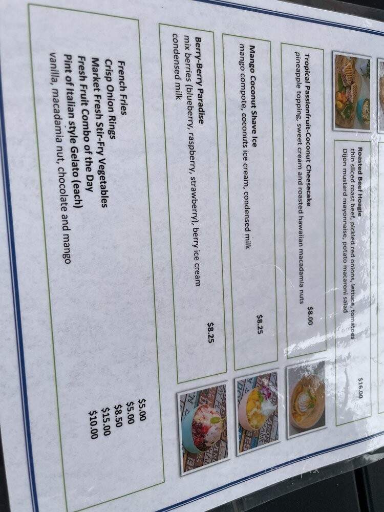 Cafe Ko Olina Place of Joy - Kapolei, HI menu_pic