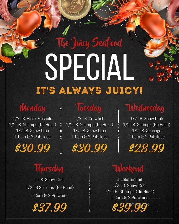 The Juicy Seafood - Muscle Shoals, AL