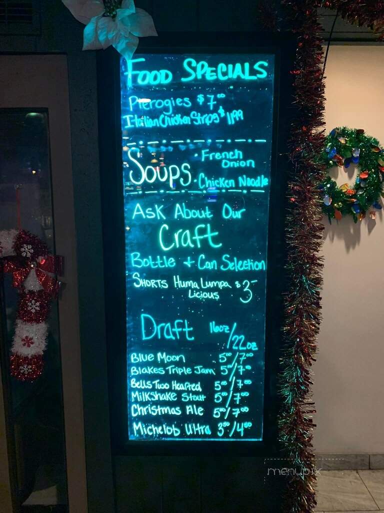 Club 11 - Roseville, MI menu_pic