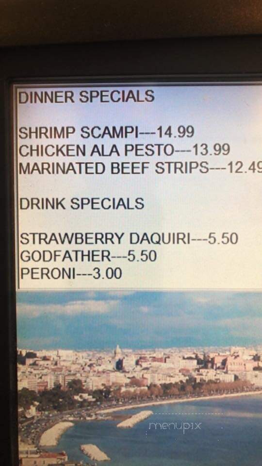 Napoli Italian Restaurant - Monroe, NC menu_pic