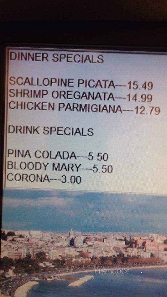 Napoli Italian Restaurant - Monroe, NC menu_pic