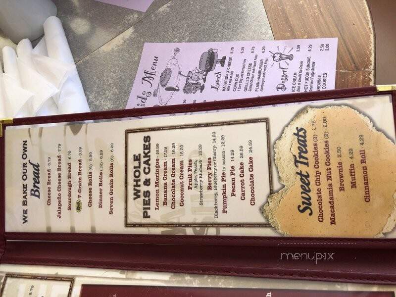 Jack's Restaurant - Bishop, CA menu_pic