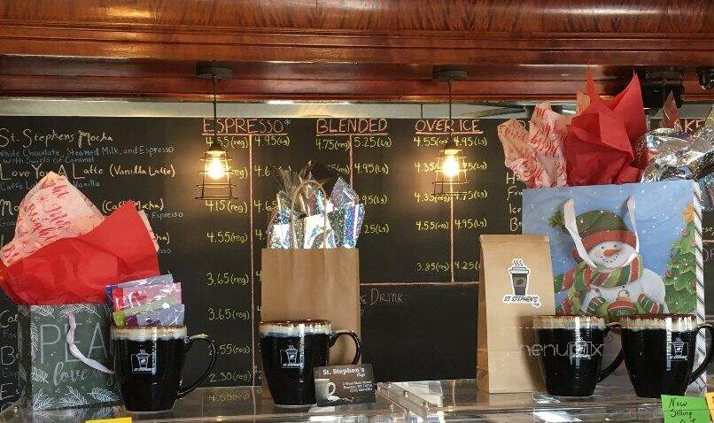 St Stephen's Cafe - Brocton, NY menu_pic