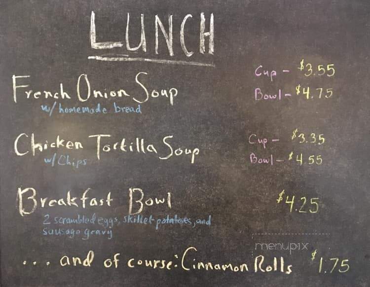 St Stephen's Cafe - Brocton, NY menu_pic