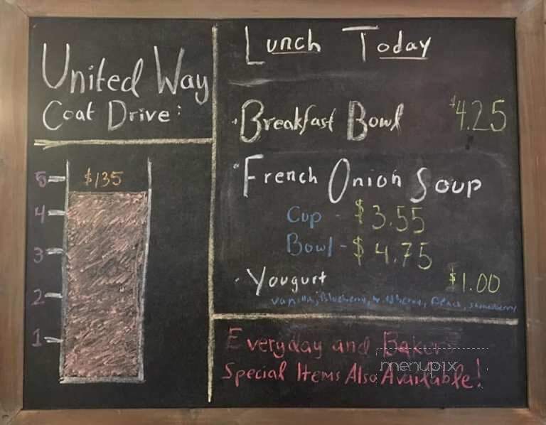 St Stephen's Cafe - Brocton, NY menu_pic