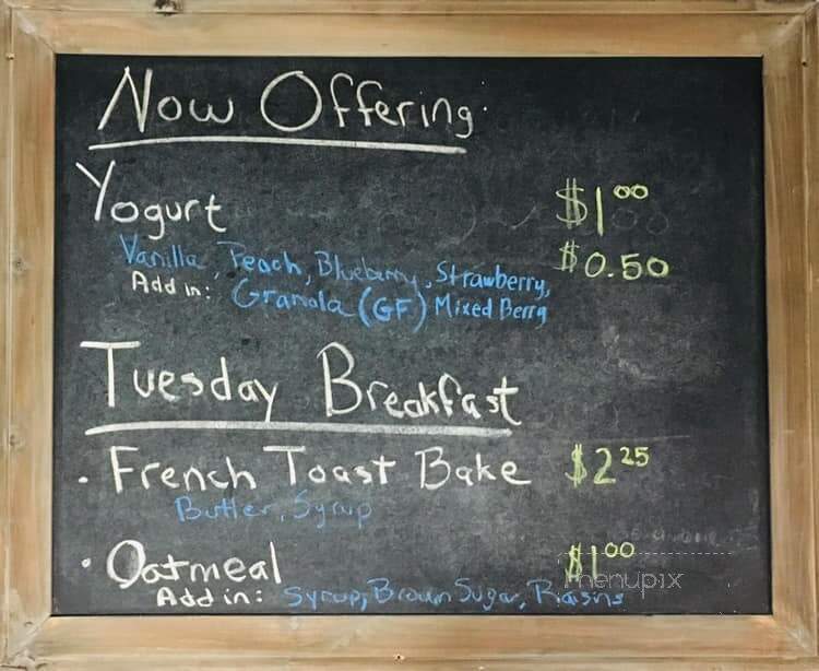 St Stephen's Cafe - Brocton, NY menu_pic