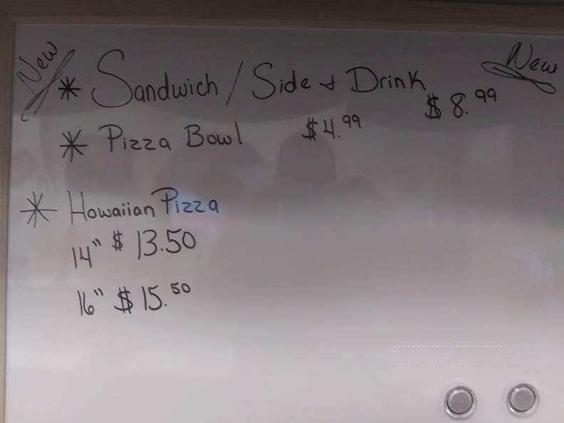 Gino's Pizza & Spaghetti House - Milton, WV menu_pic