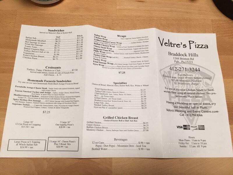 Veltre's Pizza - Pittsburgh, PA