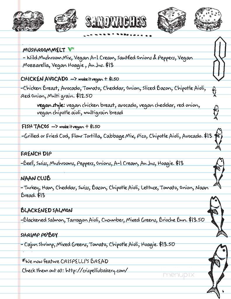 Bobcat Bonnie's - Clinton Township, MI menu_pic