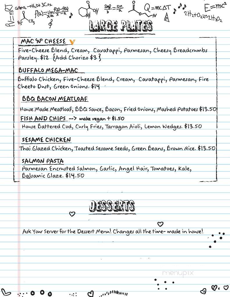 Bobcat Bonnie's - Clinton Township, MI menu_pic