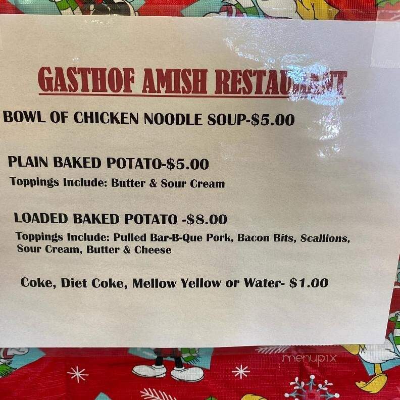 Gasthof Amish Restaurant and Bakery - Montgomery, IN