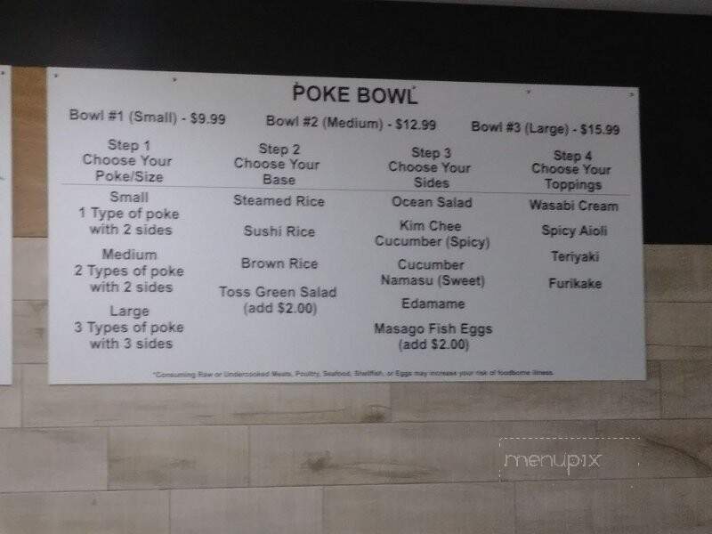 Koloa Fish Market Inc - Koloa, HI menu_pic