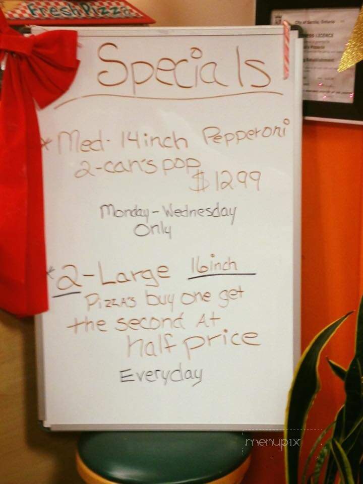 Enzo's Pizza - Sarnia, ON menu_pic