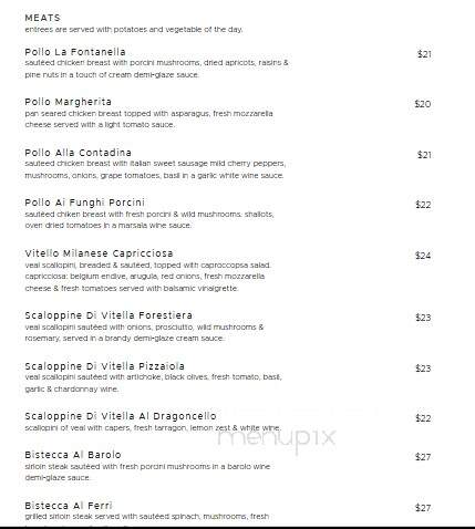 La Fontanella Ristorante - Bonita Springs, FL menu_pic