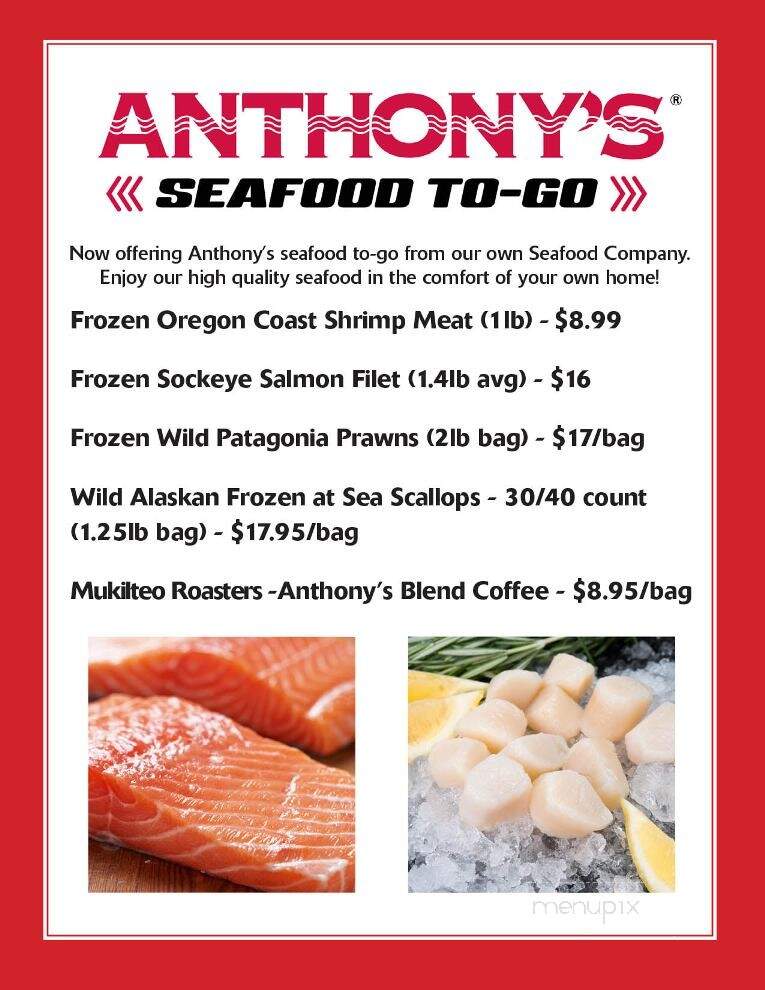 Anthony's Restaurants - Richland, WA menu_pic