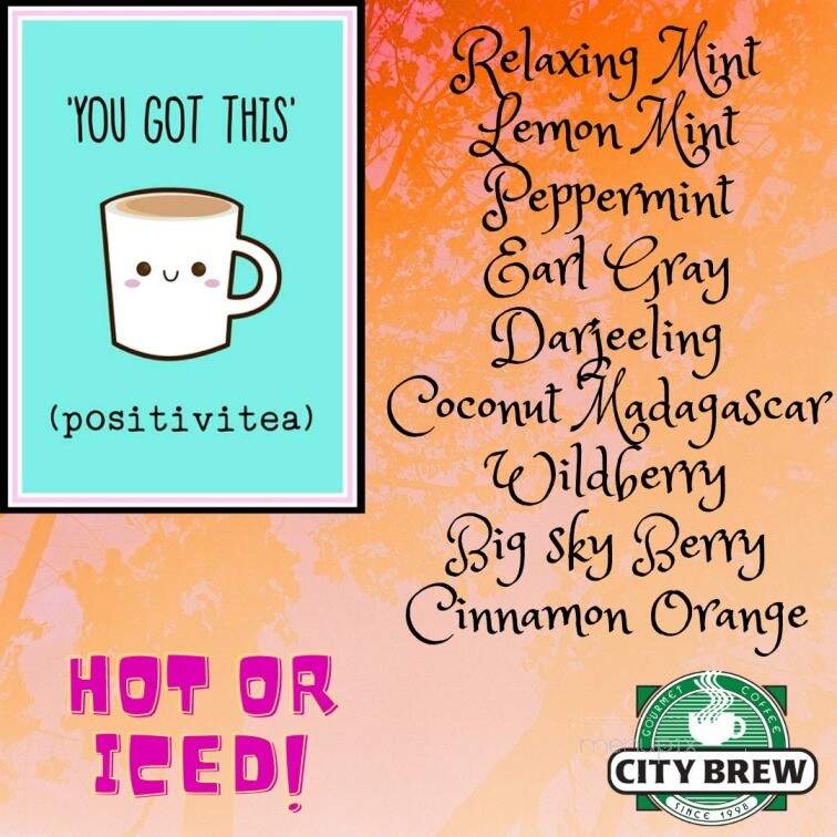 City Brew - Gillette, WY menu_pic