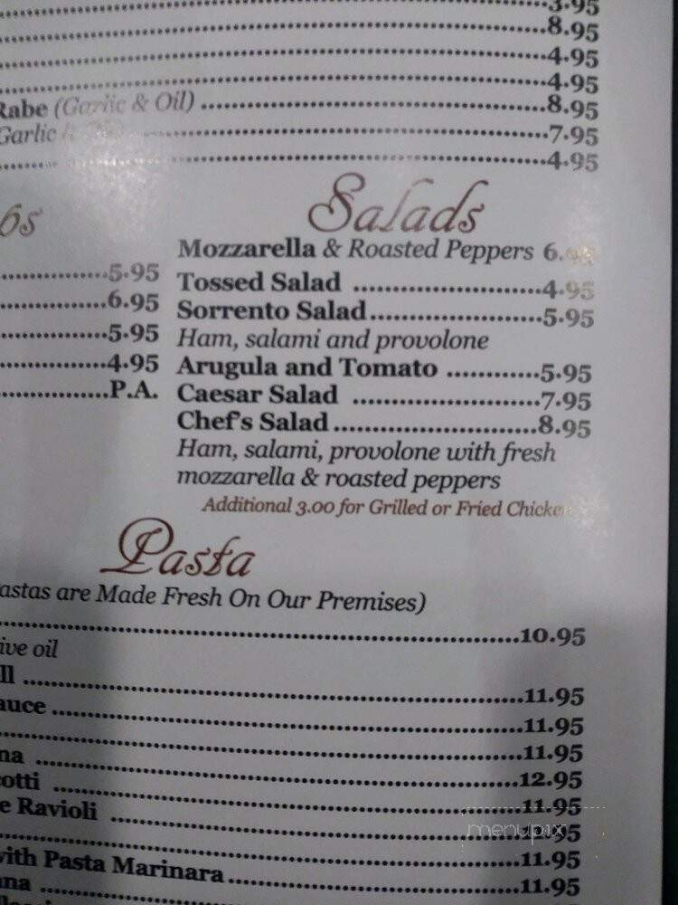 Sorrento Pizza & Restaurant - Pearl River, NY