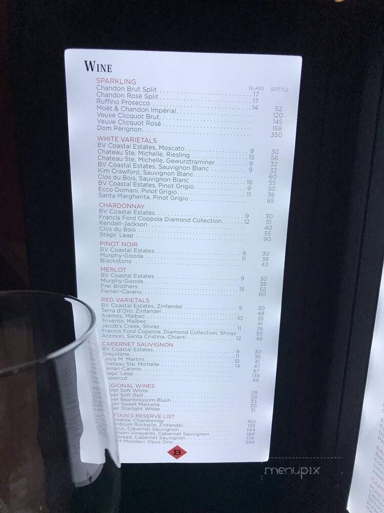 Jack Binion's Steakhouse - Elizabeth, IN menu_pic